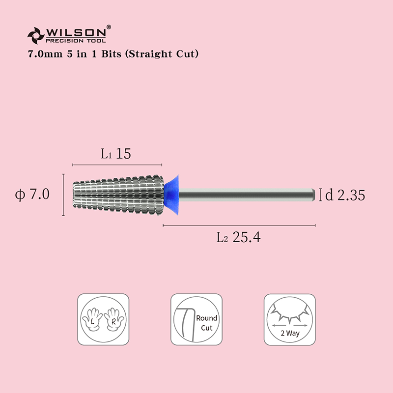 7.0mm 5in1 Bits (Recta Cut)