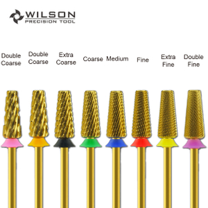 WILSON 6.0mm 5 in 1 Bits Cross Cut Nail drill bits nail tools nail lathe strawberries Manicurenail lathe strawberries