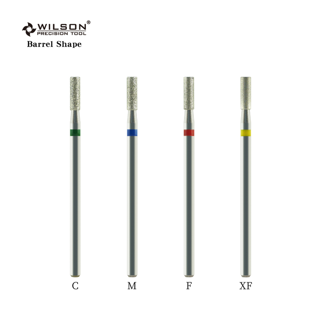 Barrel Shape nail bit Professional Tools for Cleaning Cuticle diamond nail bits No reviews yet--To lift the eponychium and clean underneath the nail